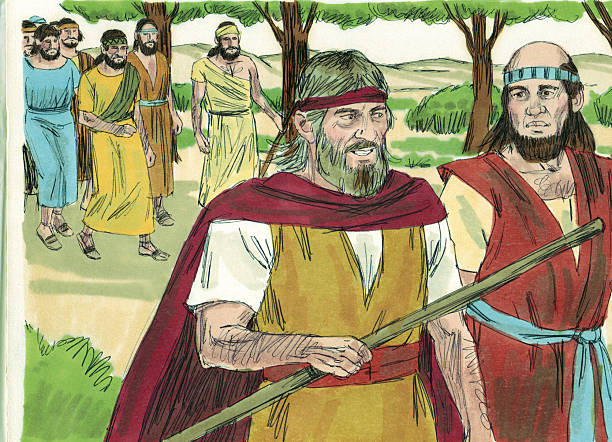 istock Elijah and Elisha Go To Jordan River 471863411