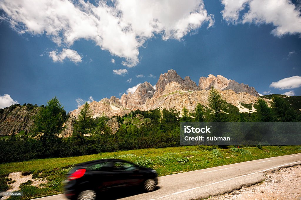 Pomagagnon 있는 이탈리어어 Dolomites - 로열티 프리 0명 스톡 사진