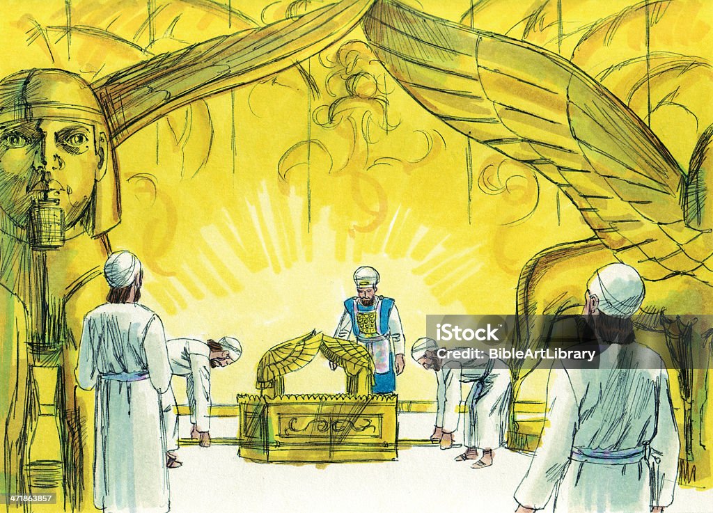 Solomon--David s Burial - Photo de Temple libre de droits