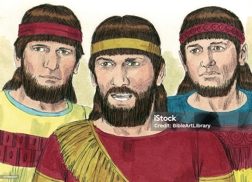 Shadrach, Meshach e Abednego - Foto de stock de Shadrach royalty-free