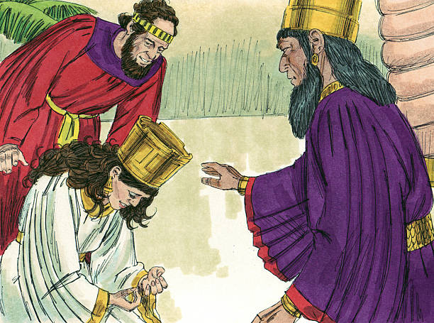 istock Mordecai and Esther Thank King 471865351
