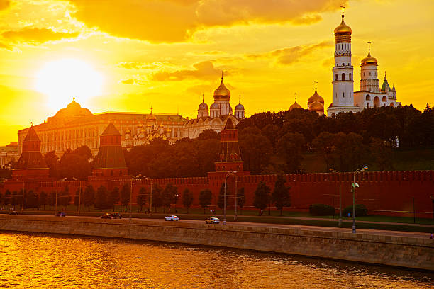 istock Moscow Kremlim and embankment. 471865565