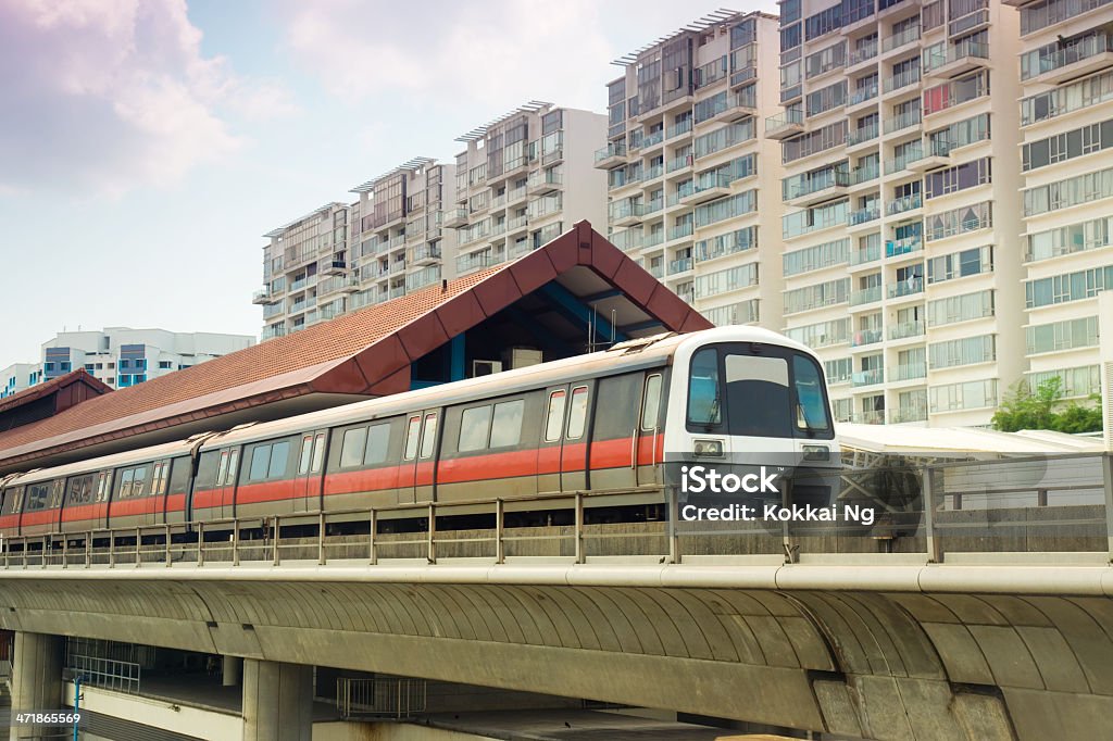 Boon Lay MRT Train A SMRT train at Boon Lay MRT Station in Jurong West, Singapore. Singapore City Stock Photo