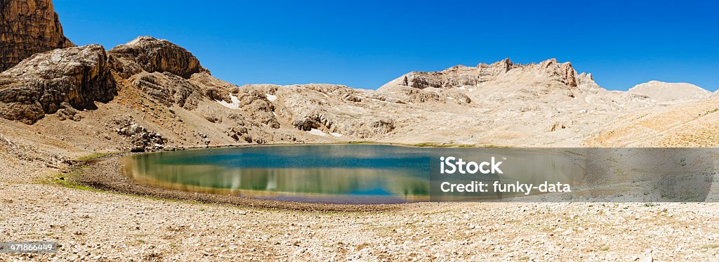 Lago de planalto Aladaglar Peru - Foto de stock de Anatólia royalty-free