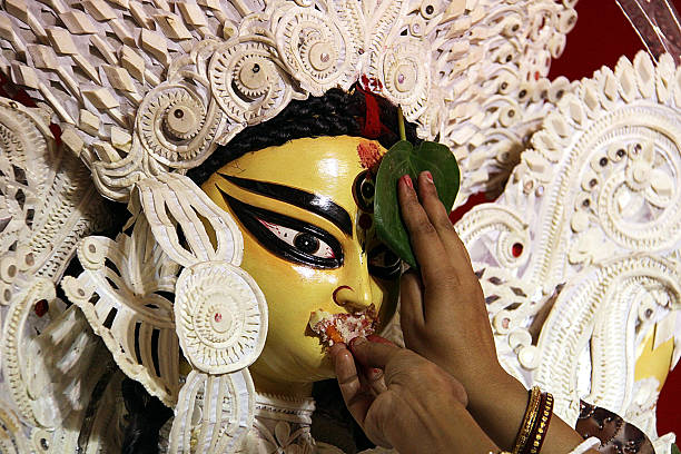 istock Indian Deity Worship : Durga Puja 471866847