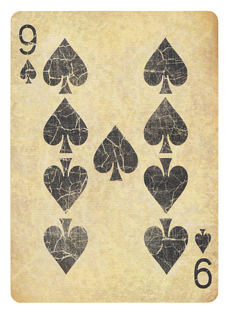 istock Vintage Playing card Isolated (clipping path included) 471867223