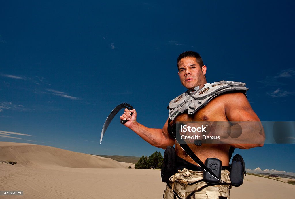 Le futur guerrier militaire - Photo de Adulte libre de droits