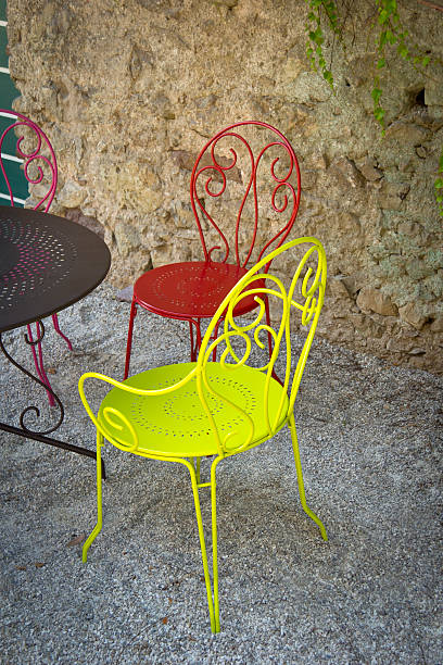 istock Chairs in the Patio 471867789