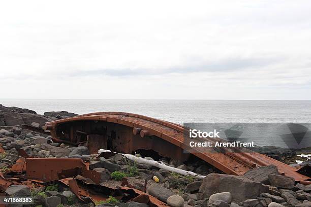 Photo libre de droit de Shipwreck Île De Monhegan banque d'images et plus d'images libres de droit de Atlantique nord - Atlantique nord, Côte rocheuse, En rade