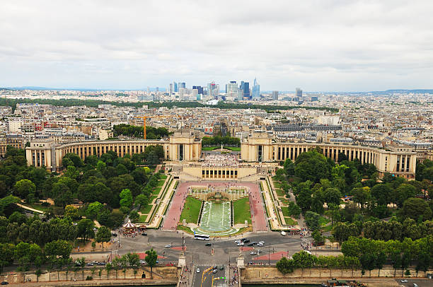 salle trocadéro à paris - palais de chaillot photos et images de collection