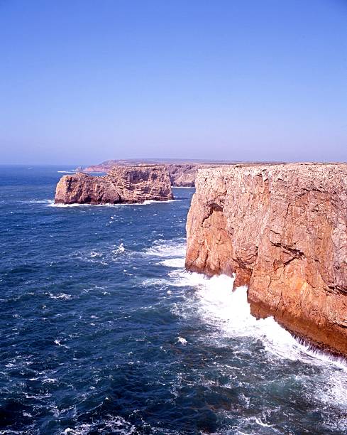 istock Cliffs and sea, Cape St. Vincent, Portugal. 471870899