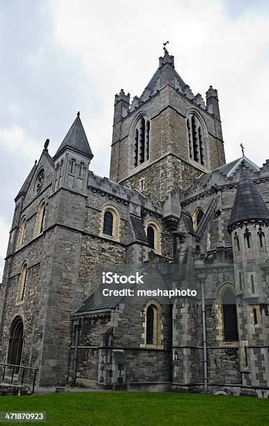 Christ Church Cathedral Dublin Irlandia - zdjęcia stockowe i więcej obrazów Architektura - Architektura, Budynek z zewnątrz, Chrześcijaństwo