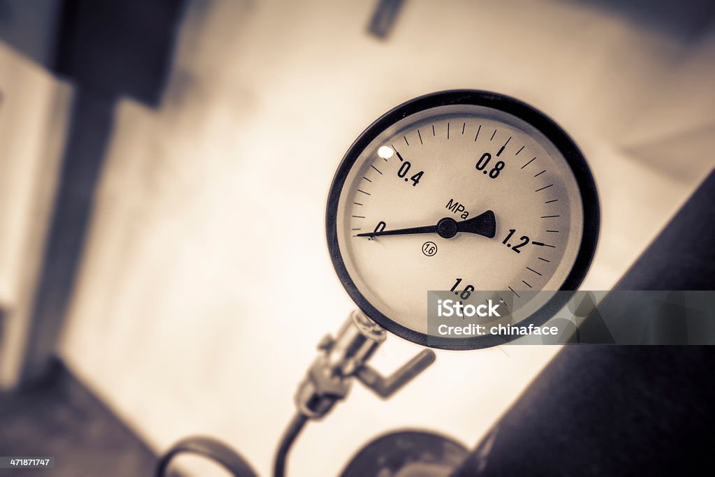Manómetro de presión - Foto de stock de Báscula libre de derechos