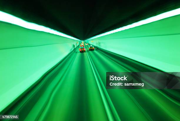 Geschwindigkeit Bewegung Im Tunnel Stockfoto und mehr Bilder von Abenddämmerung - Abenddämmerung, Asien, Auto