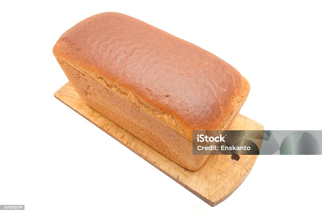 Хлеб на белом фоне - Стоковые фото Батон роялти-фри