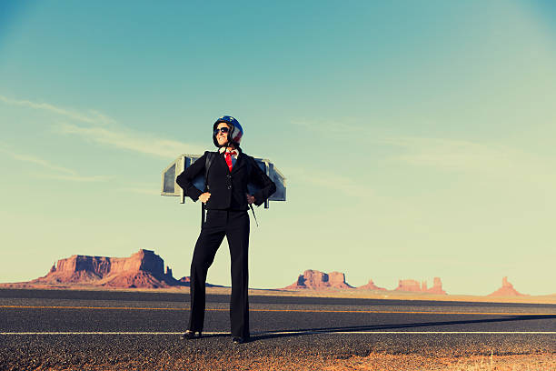 istock Super Business in Monument Valley 471873913