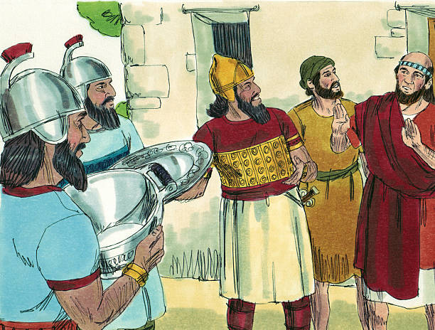 istock Elisha and Healed Naaman 471873949