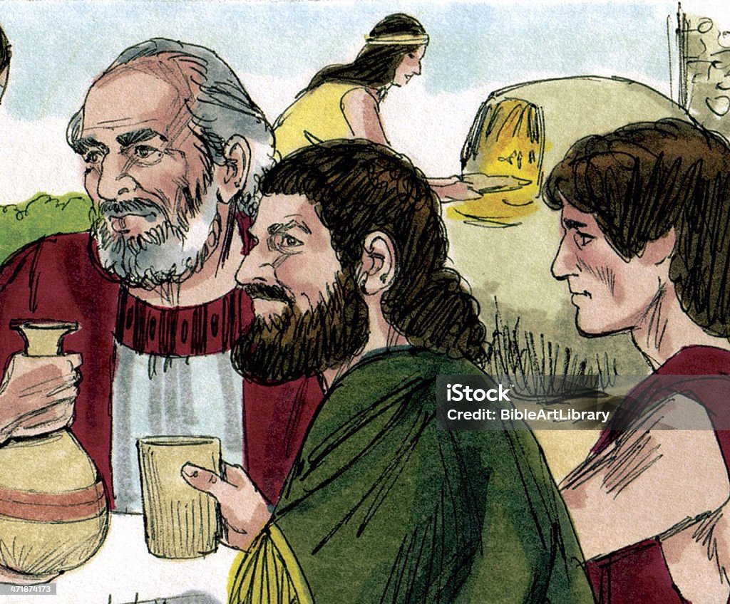 Noah s Family - Foto de stock de Abraham - Personaje bíblico libre de derechos