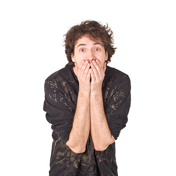 istock Worried handsome man with black blouse. 471876412