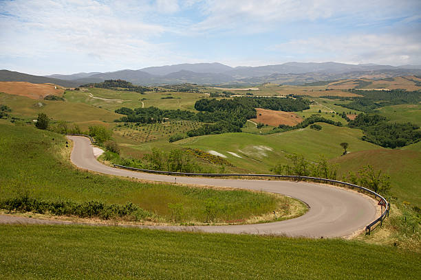 istock Empty road in Tuscany, Italy 471876459