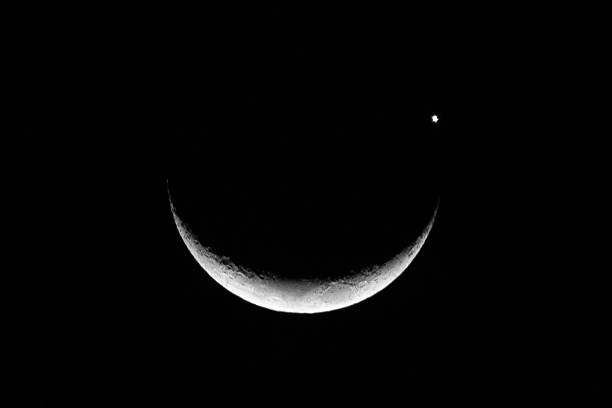 istock Occultation of Venus by the Moon 471876779