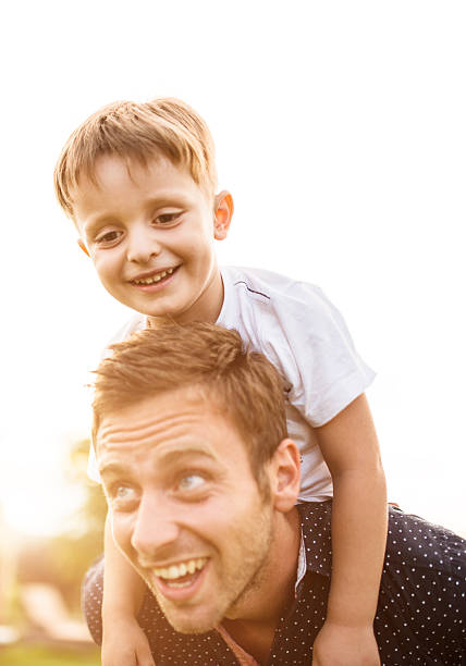 istock happiness young father with his son have fun 471878719