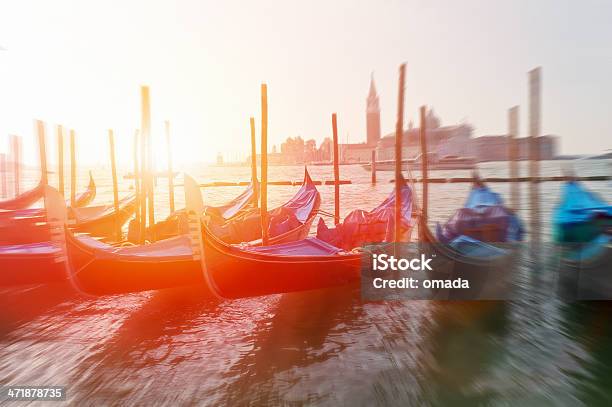 Gondolas На Венецианскую Лагуну — стоковые фотографии и другие картинки Архитектура - Архитектура, Без людей, Венето