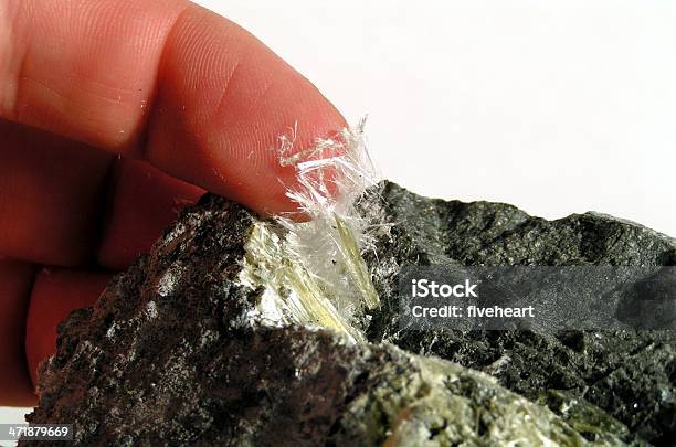 Asbestos Natural Fiber Stock Photo - Download Image Now - Asbestos, Danger, Chrysotile