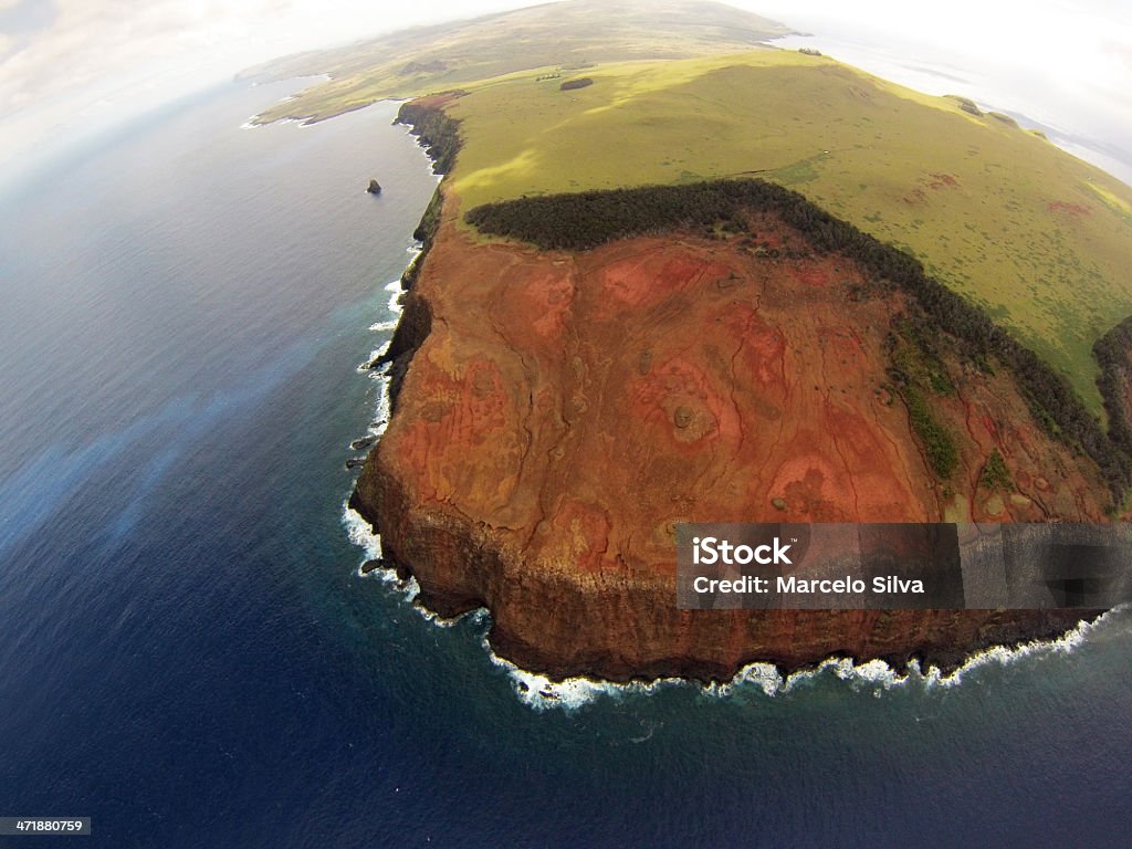 Erosión en Rapa Nui - Foto de stock de Deforestación - Desastre ecológico libre de derechos