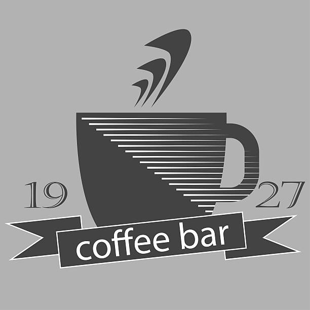 istock Vintage coffee themed monochrome labels 471882484