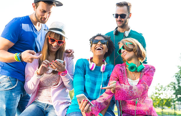 istock Young people having fun at the skatepark 471883941
