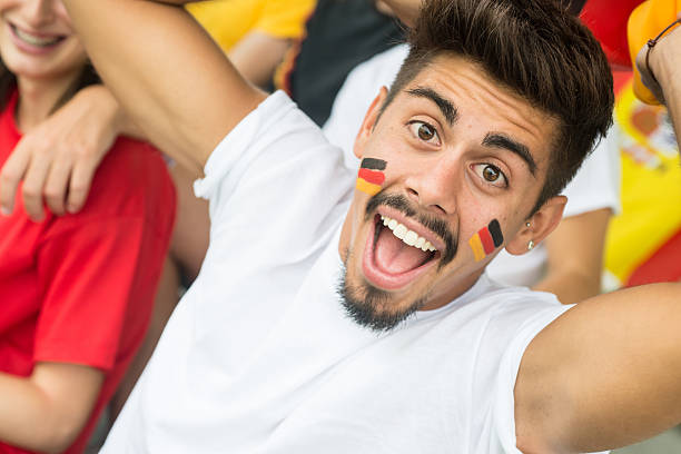 istock German Fan at the Stadium 471884485