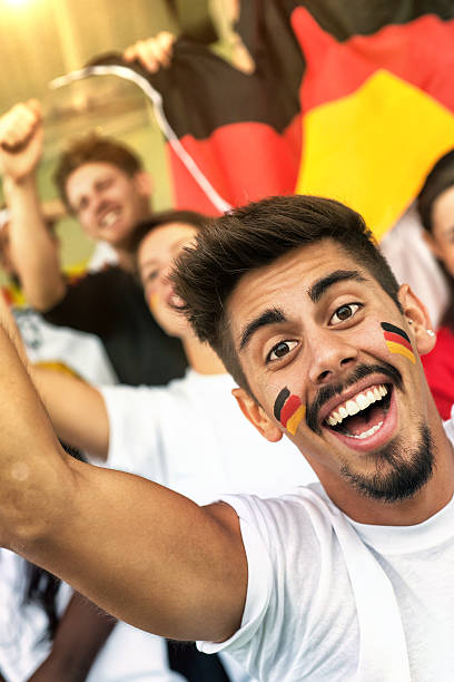 istock German Fans at the Stadium 471884509
