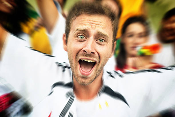 istock German Fan at the Stadium 471885075