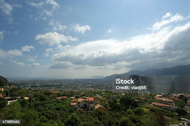 Typische Landschaft Der Mountain Valley In Sizilien Italien Stockfoto und mehr Bilder von Agrarbetrieb