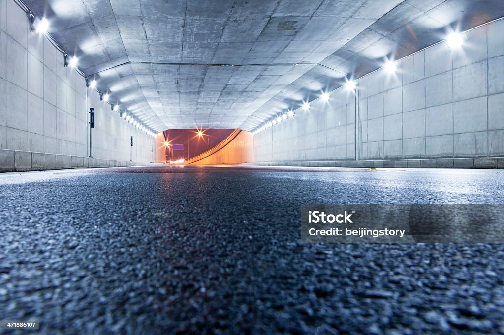 Túnel de Estrada - Royalty-free Alfalto Foto de stock