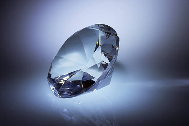 istock Diamond jewel on dark blue 471886461