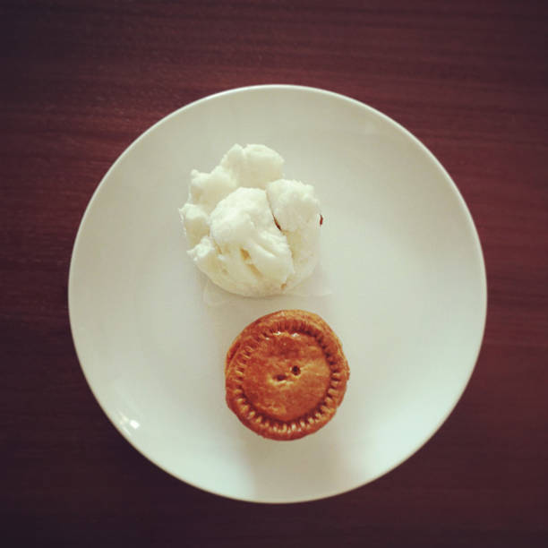istock Pork pie and char siew bao in east v west 471887825