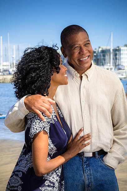 istock Couple Smiling on the Marina 471887869