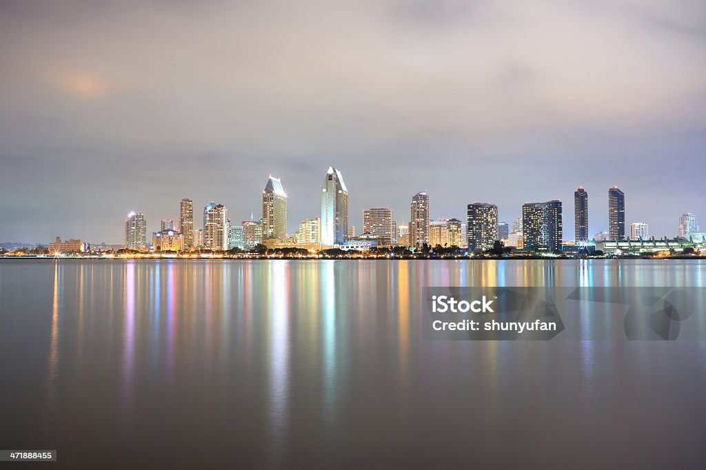 San Diego: Die Skyline - Lizenzfrei Bildhintergrund Stock-Foto