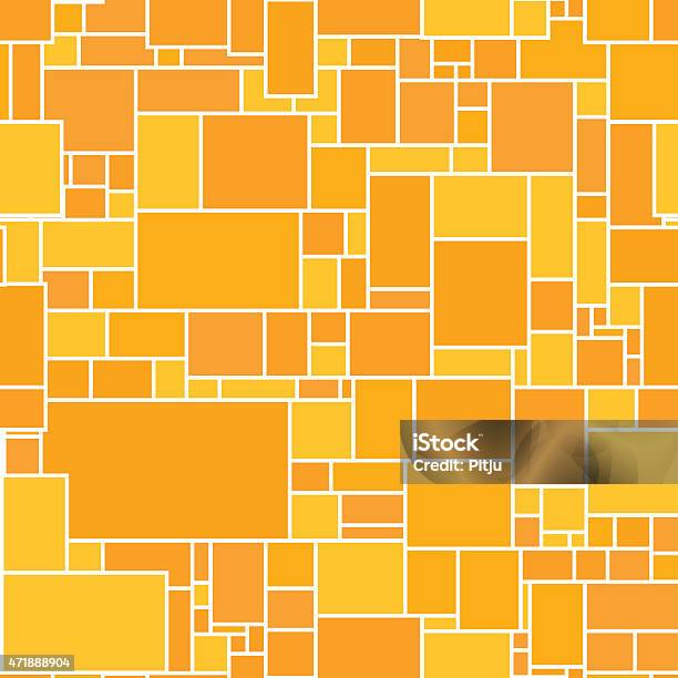 Gambar Rectangular Vektor Seamless Orange Rectangular Latar Belakang Terstruktur Ilustrasi ...