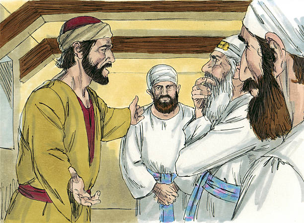 istock Judas Iscariot and the Priests 471889537