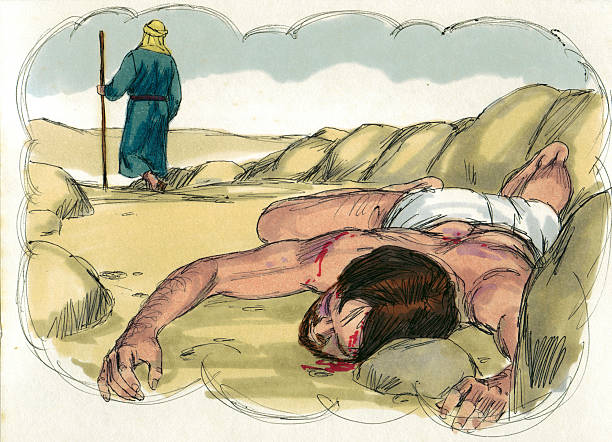 istock Levite Ignores Injured man 471889635