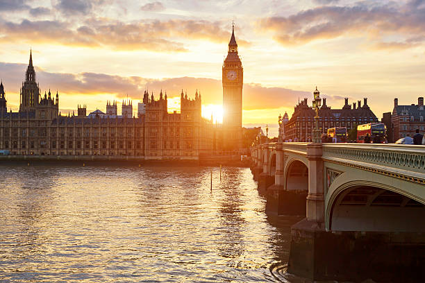 istock Palace of Westminster at sunset 471890801