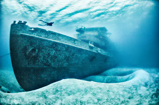 The ex-USS Kittiwake was a Submarine Rescue vessel (ASR-13). She was part of the 6th Submarine squadron (SUBRON 6) home ported at the Destroyer-Submarine piers in Norfolk, VA. The location for sinking the Kittiwake is at the northern end of Seven Mile Beach, on the West or lee side of Grand Cayman.