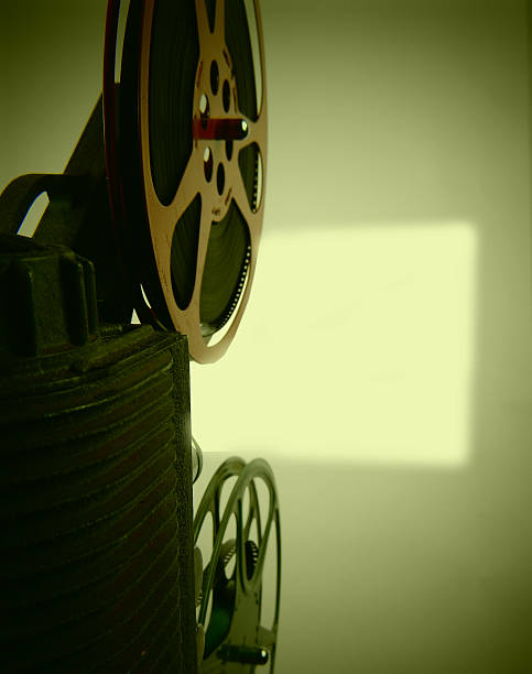 istock Vintage 8mm Movie and Screen 471893019