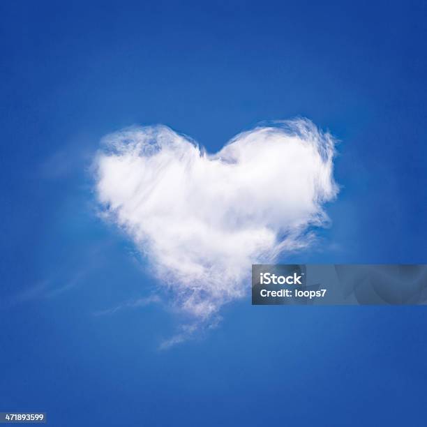 Cloud Stock Photo - Download Image Now - Cloud - Sky, Heart Shape, Cloudscape