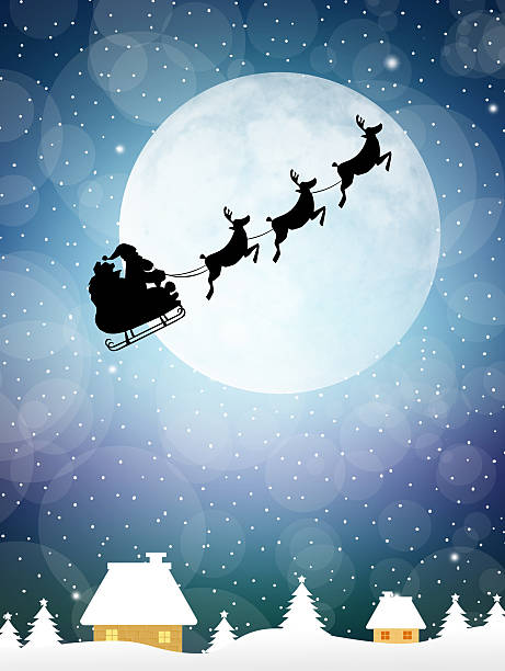 istock Sleigh of Santa Claus 471893605