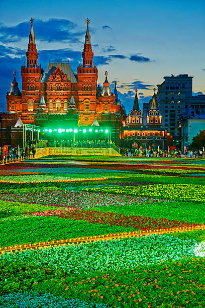 istock Festival of flowers on Red Square 471893717
