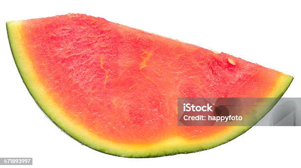 Wassermelone Slice Stockfoto und mehr Bilder von Abnehmen - Abnehmen, Beere - Obst, Einzelner Gegenstand